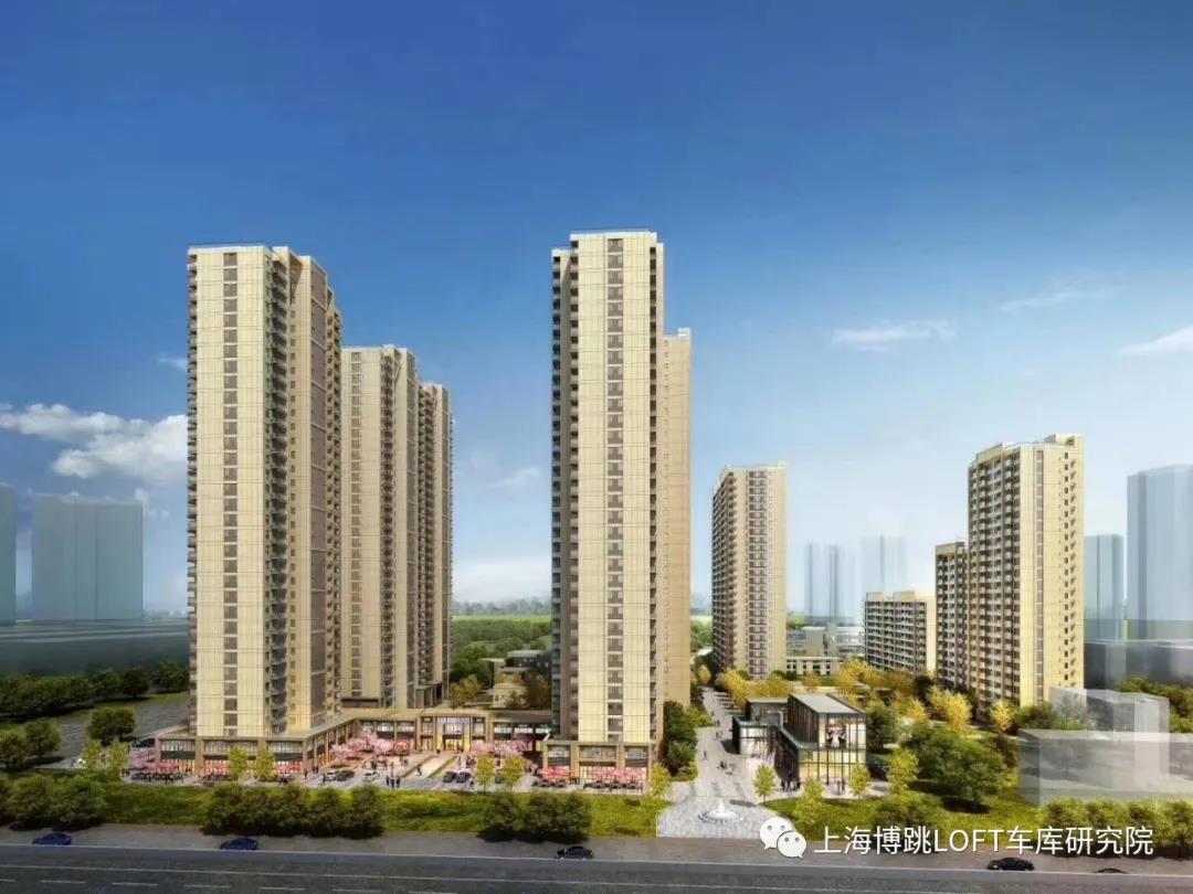 包头采用了LOFT车库武汉当代集团春风十里项目现已结构封顶！